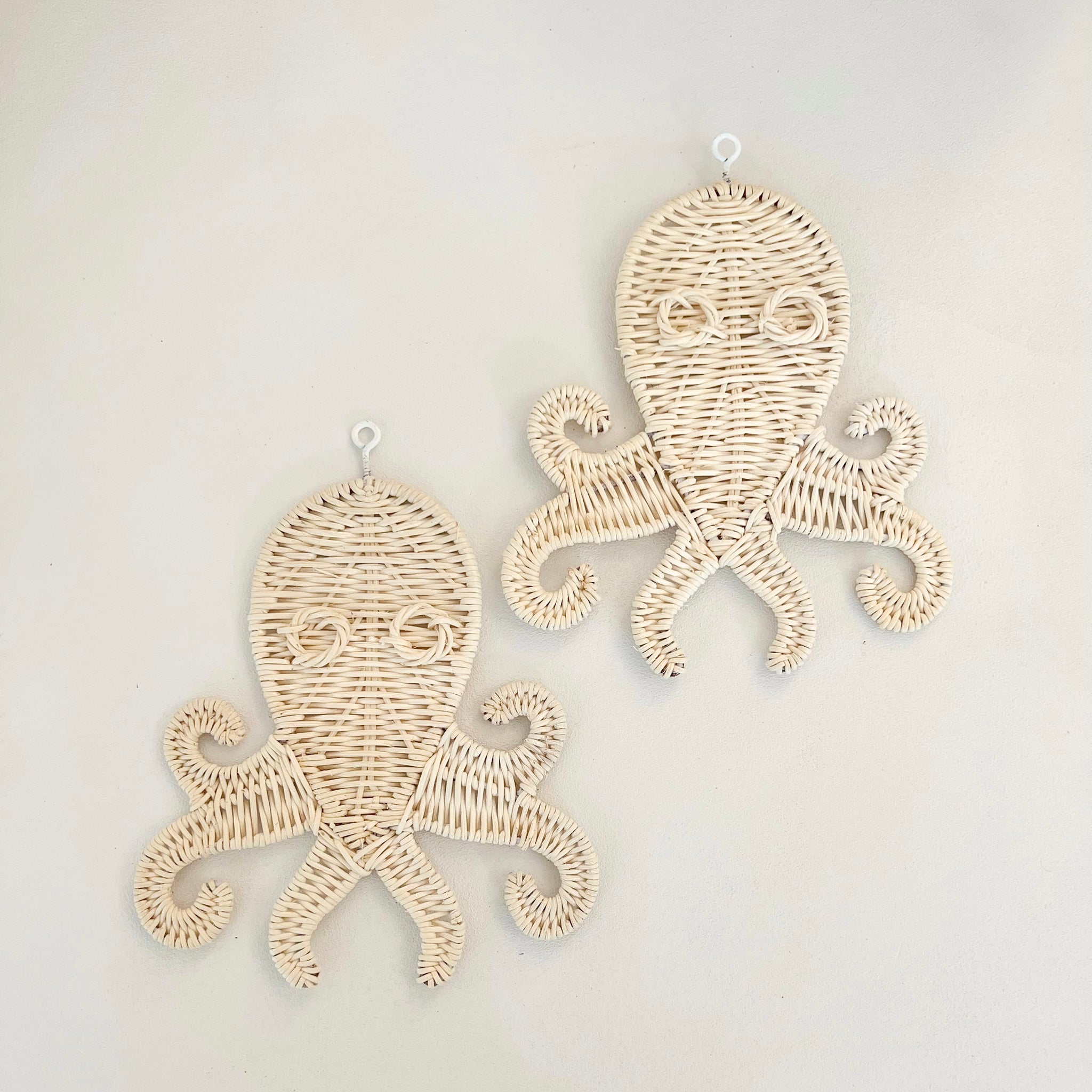 Olly Octopus - Small - Rattan Wall Decor