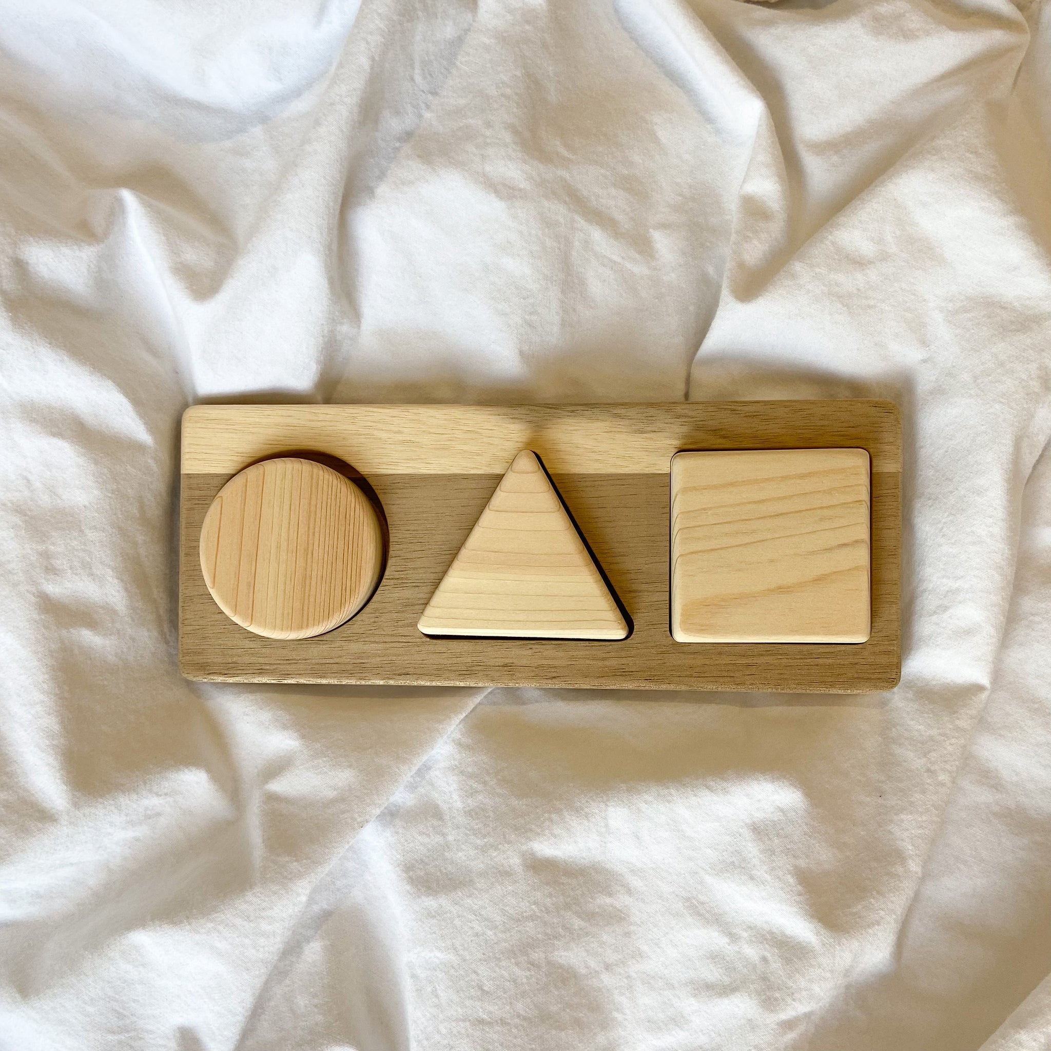 Wooden 3 Shape Puzzle QToys