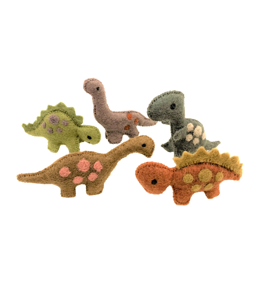 Single Felt Dinosaurs